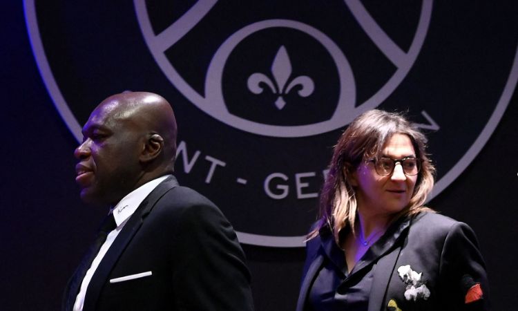 Fayza Lamari with her ex-husband, Wilfried Mbappé. 